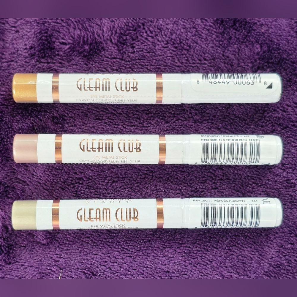 💕 3 for $35 | Gleam Club Metallic Eye Sticks | Set of 3